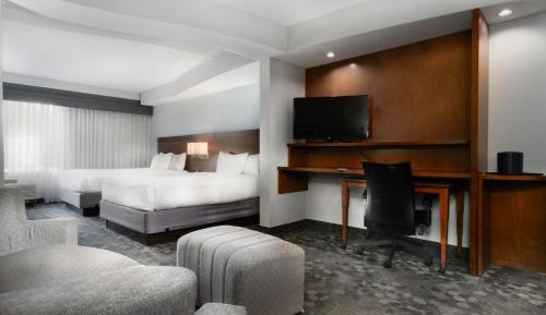 Larger Queen Room with Two Queen Beds and Sofa Bed