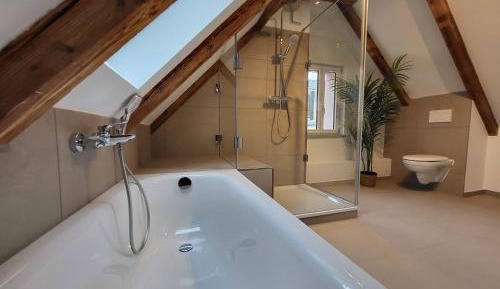 Deluxe One-Bedroom Apartment with City View