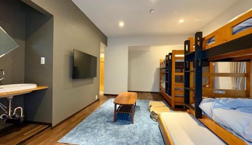 Family Room with Shared Bathroom