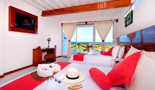 Deluxe Double Room with Balcony and Sea View