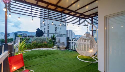 Family Room with Terrace