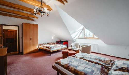 Family Room with Mountain View