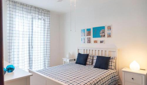 One-Bedroom Apartment with Balcony and Garden View