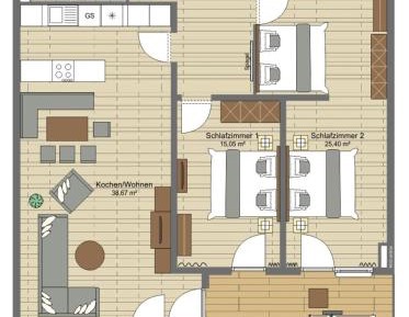 Two-Bedroom Apartment