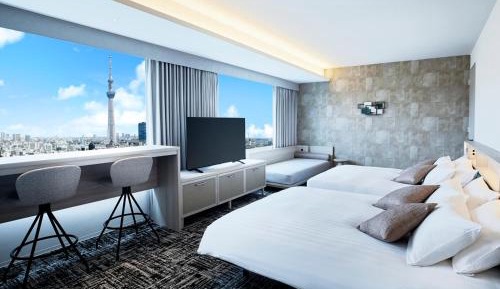Standard Deluxe Tower view Twin Room - Non-Smoking
