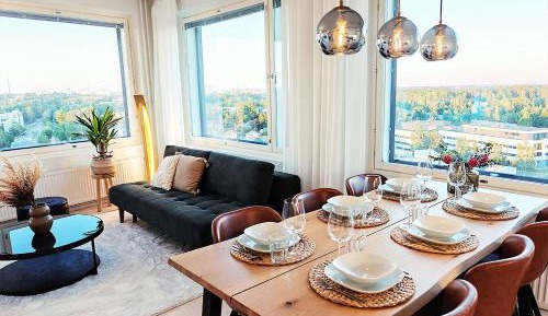 Two-Bedroom Apartment with Balcony and Sea View