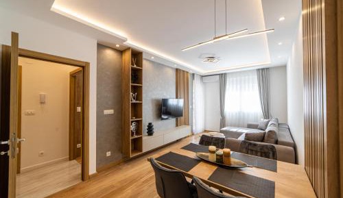 Deluxe One-Bedroom Apartment with City View