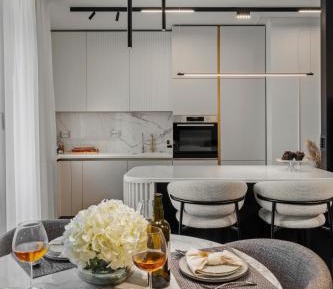 Deluxe One-Bedroom Apartment with Garden View