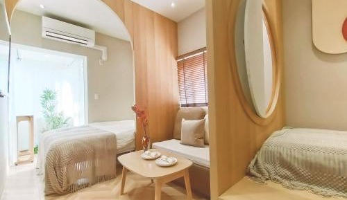 Two-Bedroom Apartment with Balcony