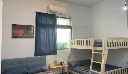 Family Room with Shared Bathroom