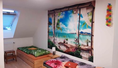 Quadruple Room with Private Bathroom