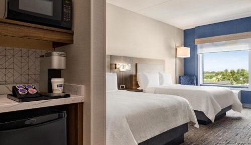 Queen Suite with Two Queen Beds and Sofa Bed