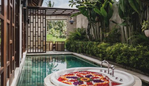 Royal One-Bedroom Rice Field View Villa with Private Pool and Hot Tub