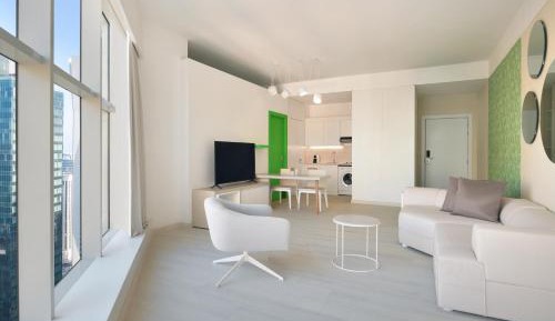 Larger, Studio Suite, 1 King, Partial sea view