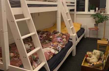 Family Room with Shared Bathroom