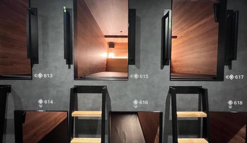 Capsule Room for Male (Upper Floor)