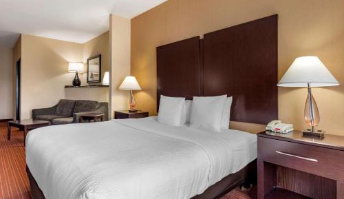 King Suite with Roll-In Shower - Disability Access