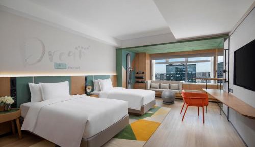 Premium Double Room with Two Double Beds