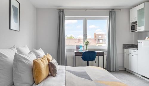 Medium Studio with Kitchenette and Workspace