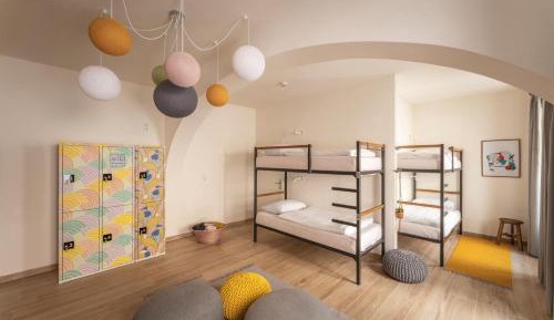 Bunk Bed in Female Dormitory Room  