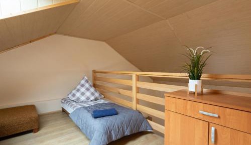 Studio with Mezzanine