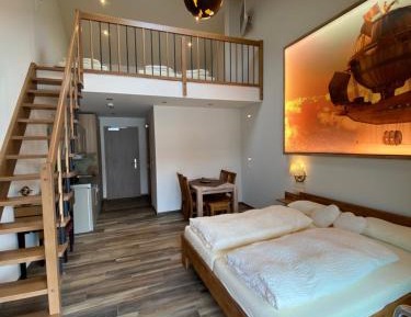 Studio with Balcony