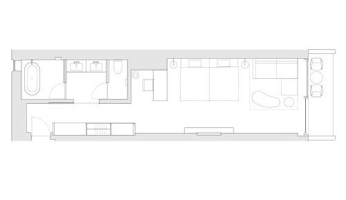 Premier Corner Twin Room with River View