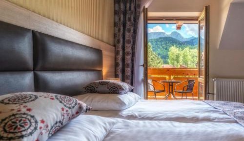 Premium Double Room with Balcony and Mountain View (3 Adults)