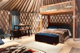 Forks Other | Isaac’s Yurt at Hoh Rainforest Resort