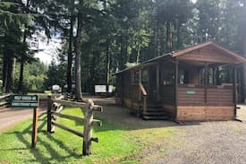 Forks Other | Isaac’s Yurt at Hoh Rainforest Resort