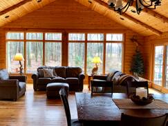 Apple Creek Cabin | The Cabin at Saltcreek Pond-Relax in the hot tub!