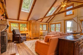 Orland House | Lakefront compound consisting of 3 cottages - close to Acadia!