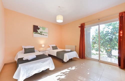 Santa Eulalia del Rio Villa | GUASCH, CAN Villa. Ibiza. Large villa, near the beach of Niu Blau and the center of Santa Eulalia