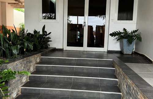 Dakar Apartment | Escape in Dakar: Bright and Airy Rental Steps from the Marina!
