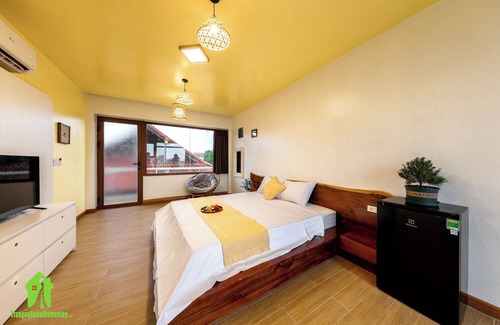 Ninh Binh House | Trang An Ao Dai Homestay - Double room with field view