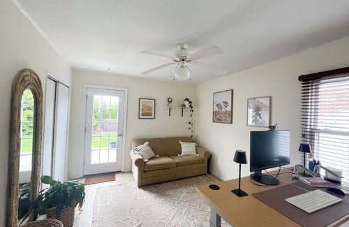 Long Beach House | Sunny Beach House 4 blocks to beach! Private Backyard, Parking, Garage, Laundry