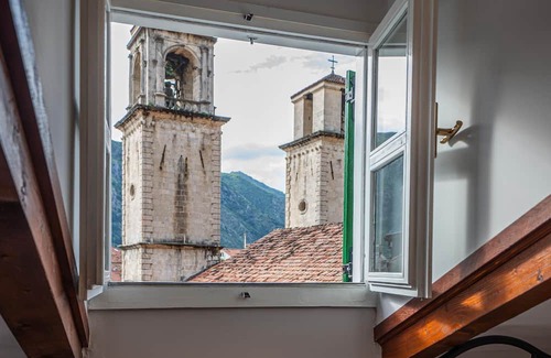 Kotor Old Town Apartment | 3 Bedroom Duplex Apartment with Magnificent View over St Tripun Cathedral