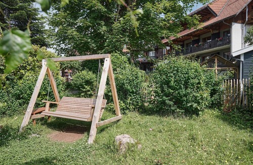 Saig Apartment | Log cabin with 70 sqm, 2 bedrooms, 1 living /sleeping area, max. for 6 persons