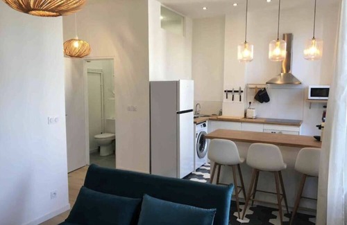 La Villette Apartment | Hyper Centre Clim, T2 Neuf - Vieux Port à 1.5km, 4 Couchages