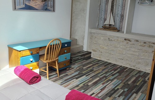 Brives-sur-Charente Bed & Breakfast | Les Lys Chambre Avec vue sur Jardin