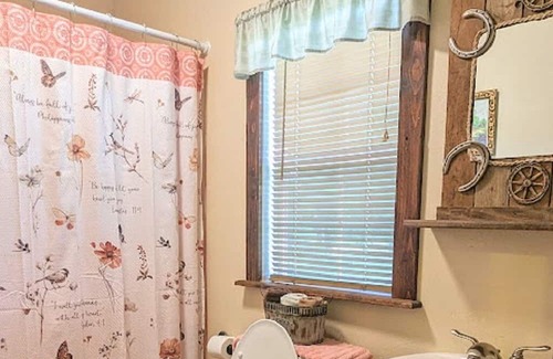 Davis Cabin | The Doll House - beautifully decorated cabin for up to four guests