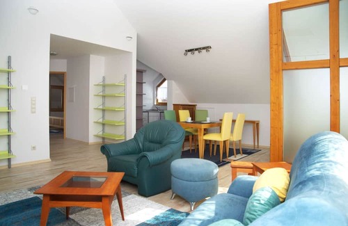 Bad Buchau Apartment | Apartment 'Bauerngarten - 2' with Private Terrace, Private Garden and Wi-Fi