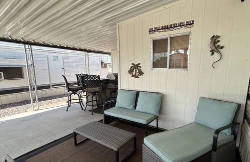 East Mesa Apartment | Park Model 2 bedroom, 2 bath Apache Junction Mesa, Arizona with community pool