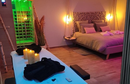 Bray-sur-Somme House | Cosyvilla - Suite Romantique Avec Jacuzzi Sauna et Hamma