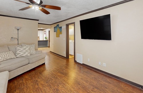 Midwest City House | 1940s home with modern updates, open layout, & smart TVs - great location
