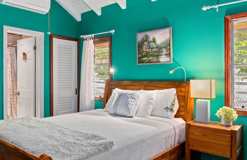 Great Mountain Cottage | British Virgin Islands Modernique Villa with ocean views!