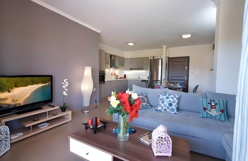 Karavomylos Apartment | K for Kefalonia sea view with garden and terrace.