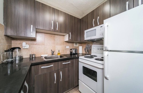Downtown Edmonton Apartment | King Bed City Center Free Parking, Wifi, Ntflx