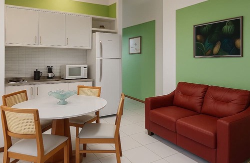 Rio Vermelho Apartment | Sea View Apartment in the Heart of Rio Vermelho with Maid