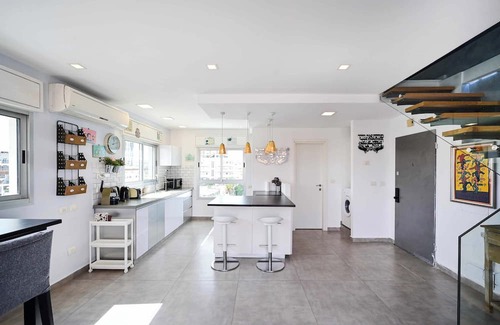 Florentin Apartment | Eclectic Duplex w/Large Balcony by HolyGuest